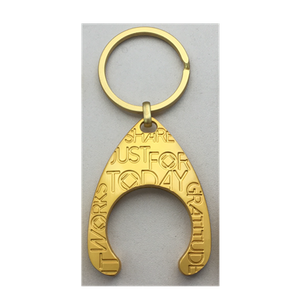 Bronze Keychain Medallion Holder